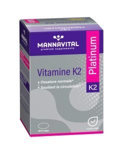 Vitamine K2 Platinum, 60&nbsp;capsules
